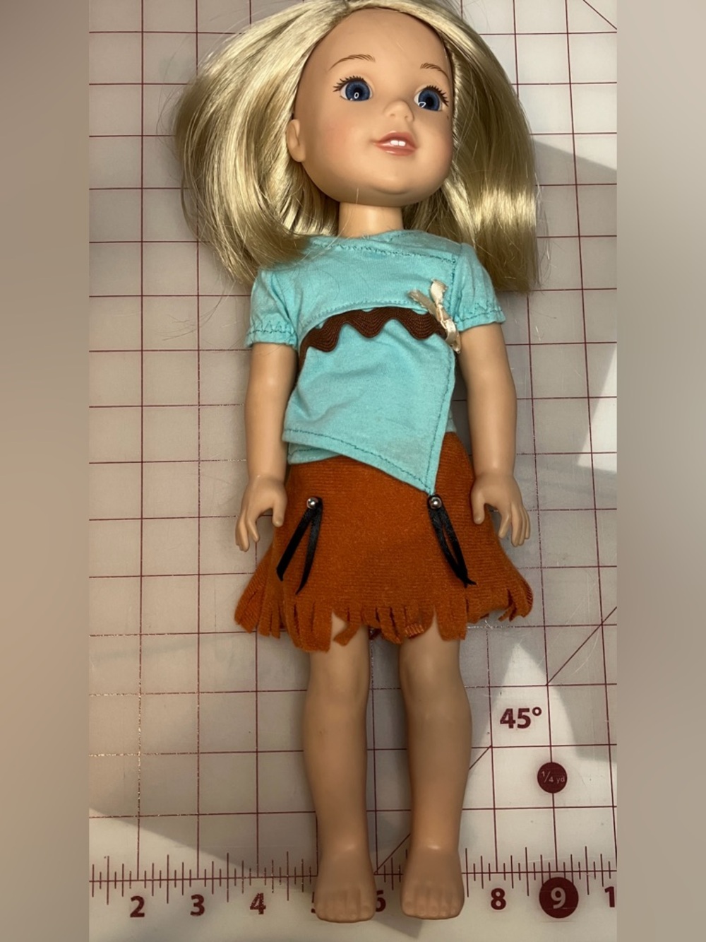 American Girl Doll Camille WellieWishers